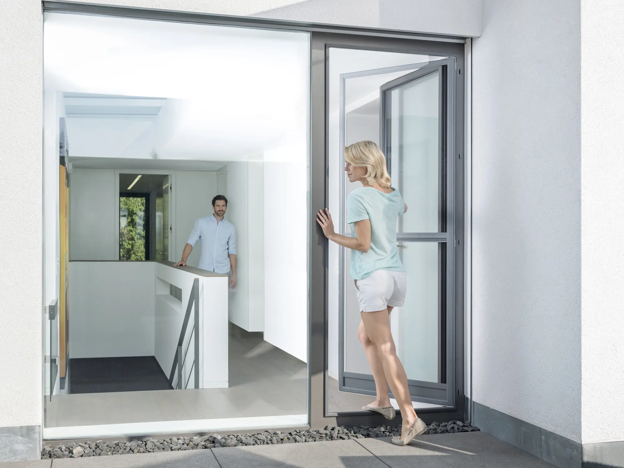 Pendelhor voor deur: insectenwering op maat